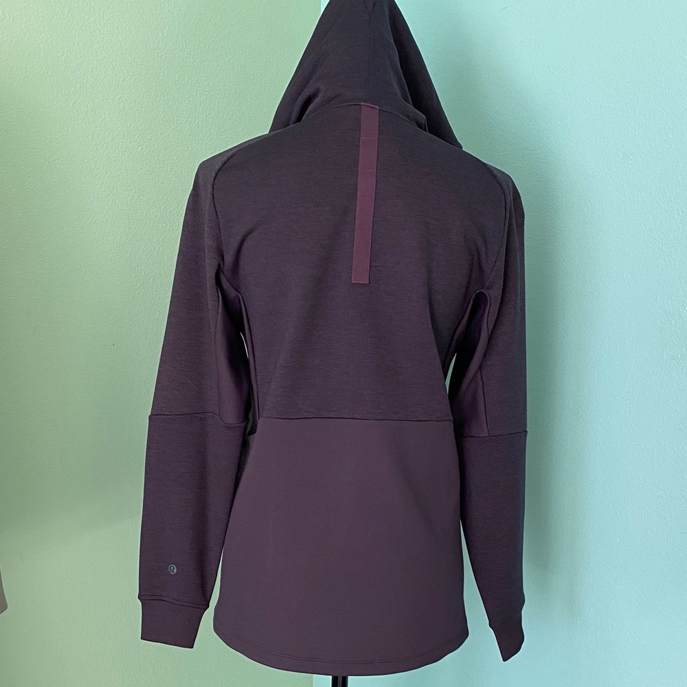 Lululemon Athletica Textured Tech Hoodie in Purple